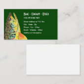 Carte De Visite Pêcheur de la truite Brown (Devant / Derrière)