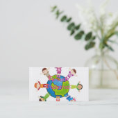 Carte De Visite pédiatre (Debout devant)