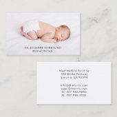 Carte de visite pédiatre (Devant / Derrière)