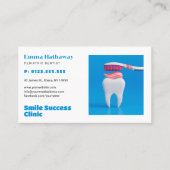 Carte De Visite Pediatric Dentist | Dental Practice (Devant)