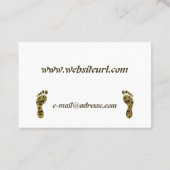 Carte De Visite Pédicure (Dos)