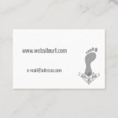 Carte De Visite Pédicure (Dos)