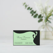 Carte De Visite Pédicure (Debout devant)