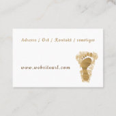 Carte De Visite Pédicure (Dos)