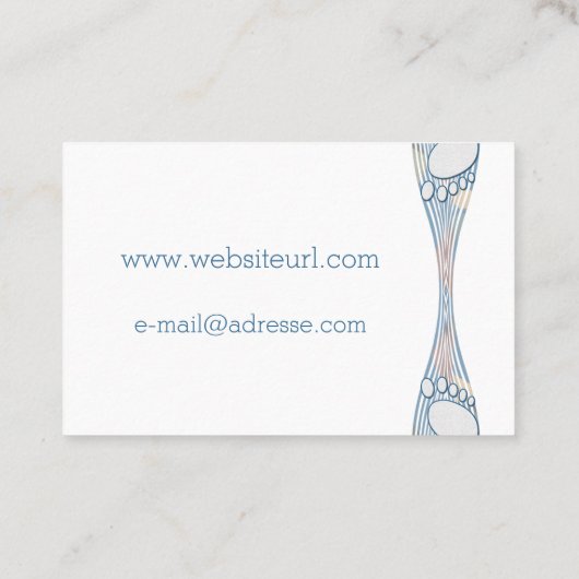 Carte De Visite Pédicure (Dos)