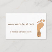 Carte De Visite Pédicure (Dos)