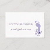 Carte De Visite Pédicure (Dos)