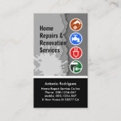 Carte De Visite Peeling Wall Paint Handyman (Devant)