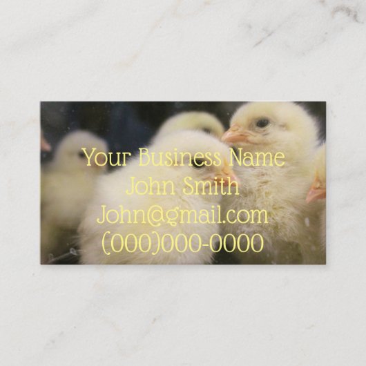 Carte De Visite Peeps (Devant)