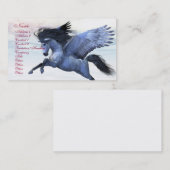 CARTE DE VISITE PEGASUS (Devant / Derrière)