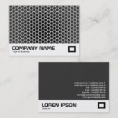 Carte De Visite Peigne à miel à rendu 3d (Devant / Derrière)