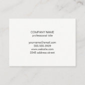 Carte De Visite Peigne de miel / Abeilles (Dos)