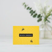 Carte De Visite Peigne de miel / Abeilles (Debout devant)