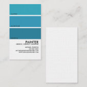 Carte De Visite Peignez l'échantillon (Devant / Derrière)