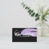 Carte De Visite peignez l'éclaboussure (Debout devant)