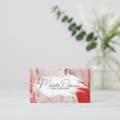 Carte De Visite Peindre l'AVC et la texture | Artistique créatif (Debout devant)