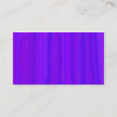 Carte De Visite Peint - Bleu Violet (Dos)