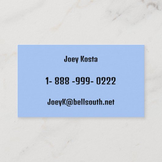 CARTE DE VISITE PEINT CAN (Dos)