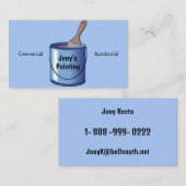 CARTE DE VISITE PEINT CAN (Devant / Derrière)