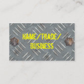 Carte de visite peint de plat de diamant (Dos)