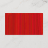 Carte De Visite Peint - rouge foncé (Dos)