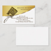 Carte de visite peintre (Devant / Derrière)