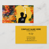 Carte De Visite peintre (Devant / Derrière)