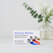 Carte De Visite Peintre (Debout devant)