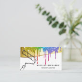 Carte de visite peintre (Debout devant)