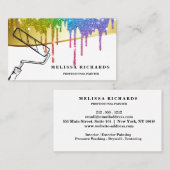 Carte de visite peintre (Devant / Derrière)