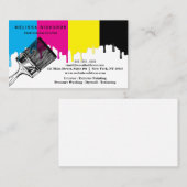 Carte De Visite Peintre (Devant / Derrière)