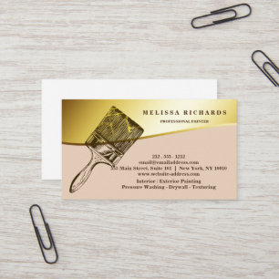 Carte De Visite Peintre