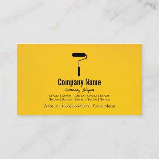 Carte de visite peintre (Dos)