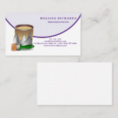 Carte De Visite Peintre (Devant / Derrière)