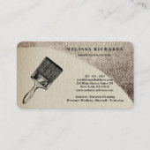 Carte De Visite Peintre (Devant)