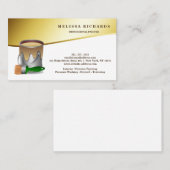 Carte de visite peintre (Devant / Derrière)