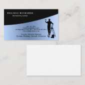 Carte de visite peintre (Devant / Derrière)