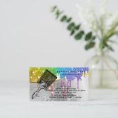 Carte de visite peintre (Debout devant)