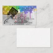 Carte de visite peintre (Devant / Derrière)