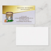 Carte de visite peintre (Devant / Derrière)