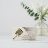 Carte de visite peintre (Debout devant)