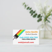 Carte De Visite Peintre (Debout devant)