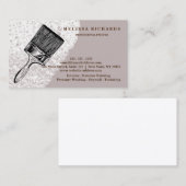 Carte de visite peintre (Devant / Derrière)