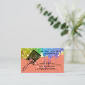 Carte de visite peintre (Debout devant)