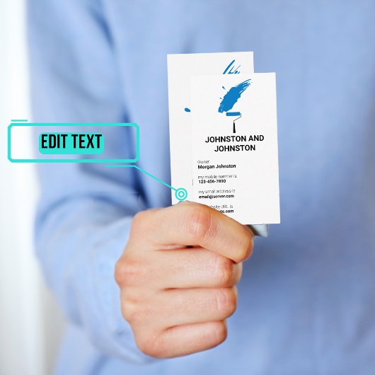 Carte De Visite Peintre