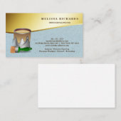 Carte de visite peintre (Devant / Derrière)