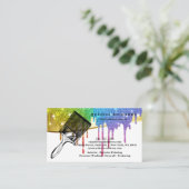 Carte de visite peintre (Debout devant)