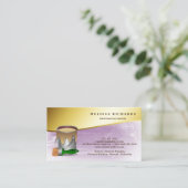 Carte de visite peintre (Debout devant)