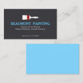 Carte De Visite Peintre (Devant / Derrière)