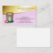 Carte de visite peintre (Devant / Derrière)